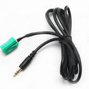 3.5mm Jack Aux Input Adapter Audio Cable For Renault Clio Megane 05-11