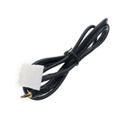 DIY Car 3.5mm AUX in Audio CD Interface male Adapter Cable for Mazda 2 3 5 6