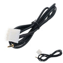 DIY Car 3.5mm AUX in Audio CD Interface male Adapter Cable for Mazda 2 3 5 6