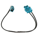 Car Radio Fakra to Male Din Plug Single Socket Antenna Adapter Cable