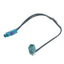 Car Radio Fakra to Male Din Plug Single Socket Antenna Adapter Cable