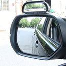 2PCS Car Auxiliary Mirror Blind Spot Side Wide Angle View HD Glass Adjustable