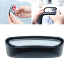 2x Wide Angle Convex Car Blind Spot Stick-On Side View Rearview Auxiliary Mirror