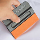 2PCS Suede Felt Edge Plastic Squeegee Car Film Vinyl Tools Wrap Window Tint