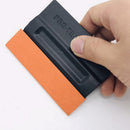 2PCS Suede Felt Edge Plastic Squeegee Car Film Vinyl Tools Wrap Window Tint