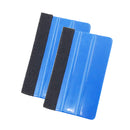 10 pcs Vinyl Squeegee w/ Fabric Felt Scratch-Free Auto Film Wrapping Tools
