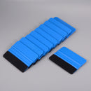 10pcs Blue Fabric Felt Edge Decals Vinyl Sheet Squeegee Car Wrap Applicator