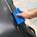 10 pcs Vinyl Squeegee w/ Fabric Felt Scratch-Free Auto Film Wrapping Tools
