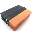 10X Orange Replace Felt Fabric Felts for Squeegee Wrap Self-Adhesive Tape