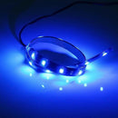 8pcs Blue 15LED/30CM Flexible Light Strip Bar for Car Boat Truck Waterproof 12V