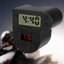 12V Waterproof Motorbike Motorcycle Dual-USB Charger Power Socket Adapter Outlet
