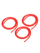 3pcs 1M Vacuum Hose Gas Oil Fuel Line Tube Universal Car Motorcycle Fittings