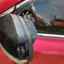 2 Pcs Car Auto Door Side Rear View Mirror Rain Guard Visor Shade Cover Universal