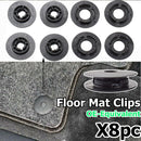 8 x For VW & AUDI SKODA Floor Mat Fastener Clips Fixing Grips Carpet Fixing SEAT