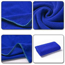 10 pcs Soft Absorbent Wash Cloth Car Auto Care Microfiber Cleaning Towels Tool