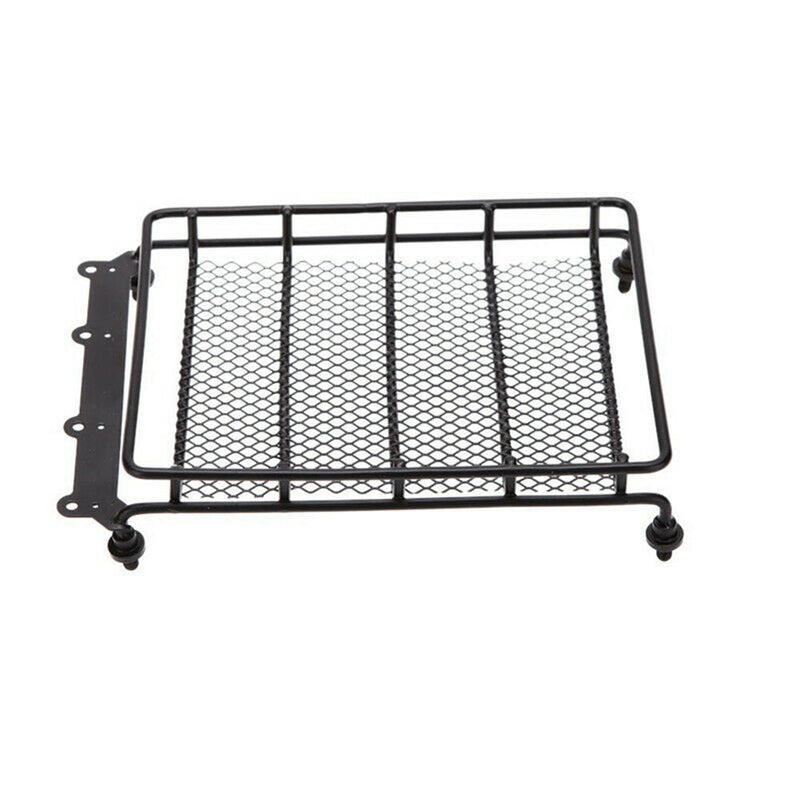 1/10 Simulation RC Car Roof Rack Cargo Car Top Luggage Carrier With Light