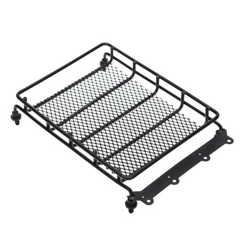 1/10 Simulation RC Car Roof Rack Cargo Car Top Luggage Carrier With Light