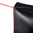 38cm Auto Car Steering Wheel Cover Soft Leather DIY anti-Slip Case Needle Thread