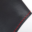38cm Auto Car Steering Wheel Cover Soft Leather DIY anti-Slip Case Needle Thread