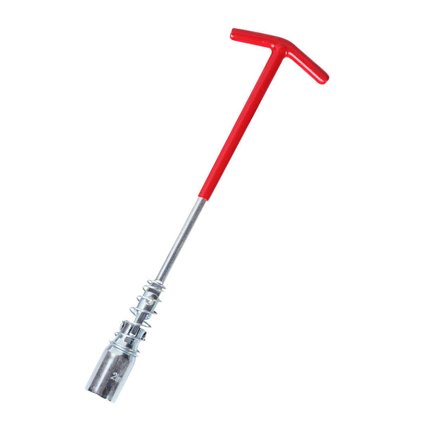 1 Spark Plug Removal Tool 16mm T-Bar T-Handle Flexible Spanner Socket Wrench Hot