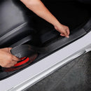Car Stickers Carbon Fiber Rubber DIY Door Sill Protector Edge Guard Strips
