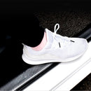 Car Stickers Carbon Fiber Rubber DIY Door Sill Protector Edge Guard Strips