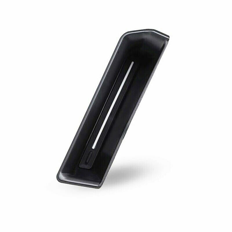 2x Plastic Black Interior Front Door Armrest Tray Organizer For Suzuki 2019-2020