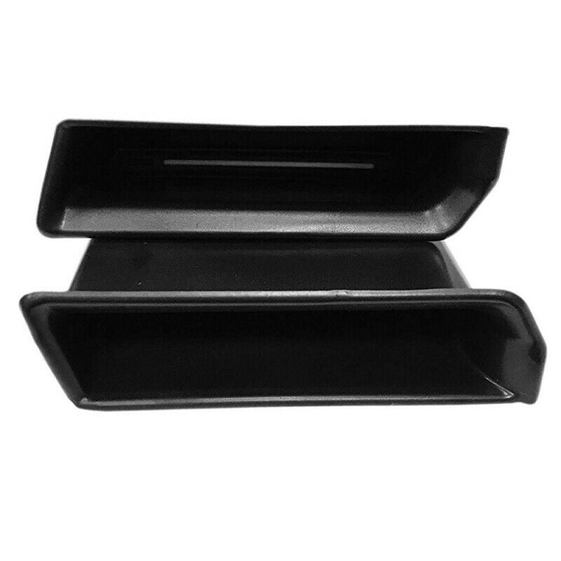 2x Plastic Black Interior Front Door Armrest Tray Organizer For Suzuki 2019-2020