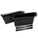 2 x Armrest Container Door Storage Box Handle Pocket For Suzuki Black  teyp Hot