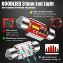 2 Pieces Canbus Led Bulbs Car Interior Festoon Dome Reading License Plate Light