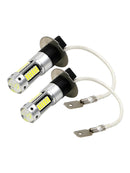 2X H3 4014 30 SMD LED Car Front Fog Lamp DRL Daytime Running Light Bulb  uwrr