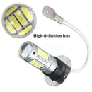 2PCS H3 4014 High Power Car LED Fog Lights Bulbs Lamp for car Trucks