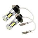 2X H3 4014 30 SMD LED Car Front Fog Lamp DRL Daytime Running Light Bulb  uwrr