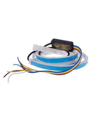 120cm RGB LED Car Rear Trunk Strip Light Tailgate Brake Driving Signal Flow Lamp