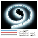 120cm RGB LED Car Rear Trunk Strip Light Tailgate Brake Driving Signal Flow Lamp