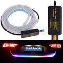 120cm RGB LED Car Rear Trunk Strip Light Tailgate Brake Driving Signal Flow Lamp