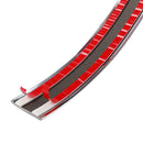 5M Trim Strip Chrome Moulding Car Door Edge Scratch Guard Protector Decor