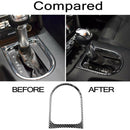 For Ford Mustang 15-18 Carbon Fiber Style Car Console Gear Shift Panel Trim