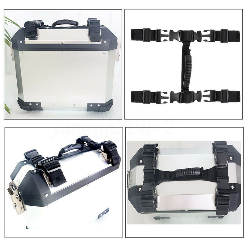 Motorcycle Side Box Pannier Handle Rope Belt fits For BMW Adventure Bike Box