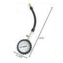 Portable Auto Motor Car Bike Tire Air Pressure Gauge Dial Meter Vehicle Tester