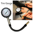 Tire Pressure Gauge Tyre Air Pressure Tester Car Motorcycle Auto Dial 0-100PSI
