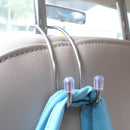 8 pcs Metal Headrest Car Auto Hooks Hanger Car Seat Holder Coat Clothes Hook