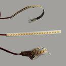 36LED Car LED Yellow Rear Mirror Blinker Light Turn Signal Bumper Strip Lamp