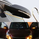 36LED Car LED Yellow Rear Mirror Blinker Light Turn Signal Bumper Strip Lamp