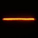 36LED Car LED Yellow Rear Mirror Blinker Light Turn Signal Bumper Strip Lamp