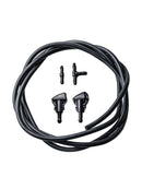 Front Windshield Wiper Washer Nozzle Pipe Hose Line with Wiper Hose Connector