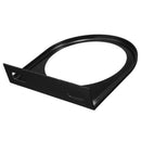 Metal Gauge Holder Bracket Holder Bracket for Car Motorcycle Black 68*54*17mm