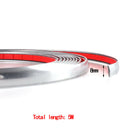 1 PC 8mm*5m Chrome Moulding Trim Strip Decor Door Bumper Edge Protector New