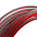 1 PC 8mm*5m Chrome Moulding Trim Strip Decor Door Bumper Edge Protector New
