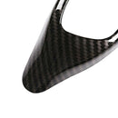 ABS Carbon Fiber Look Car Gear Shift Cover Best For BMW E60 E70 X5 X6 Practical